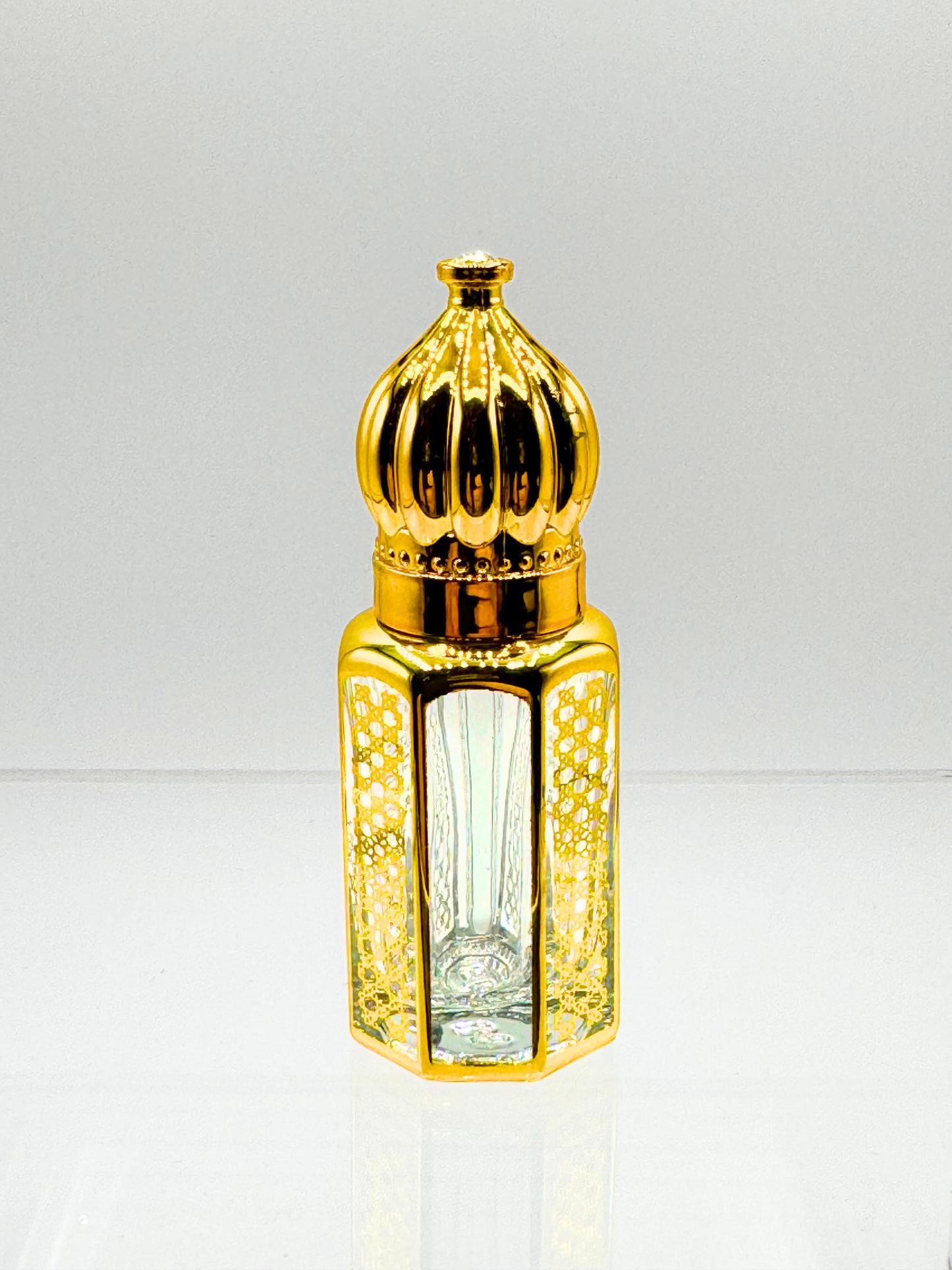 Clear Gold Bottle 6ml - Natural Perfume Oil