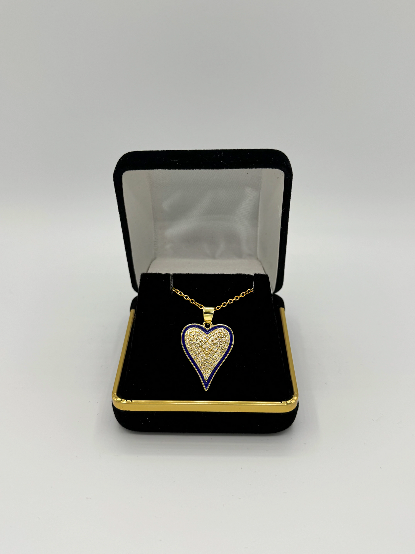 Heart Pendant Necklace | Golden Color