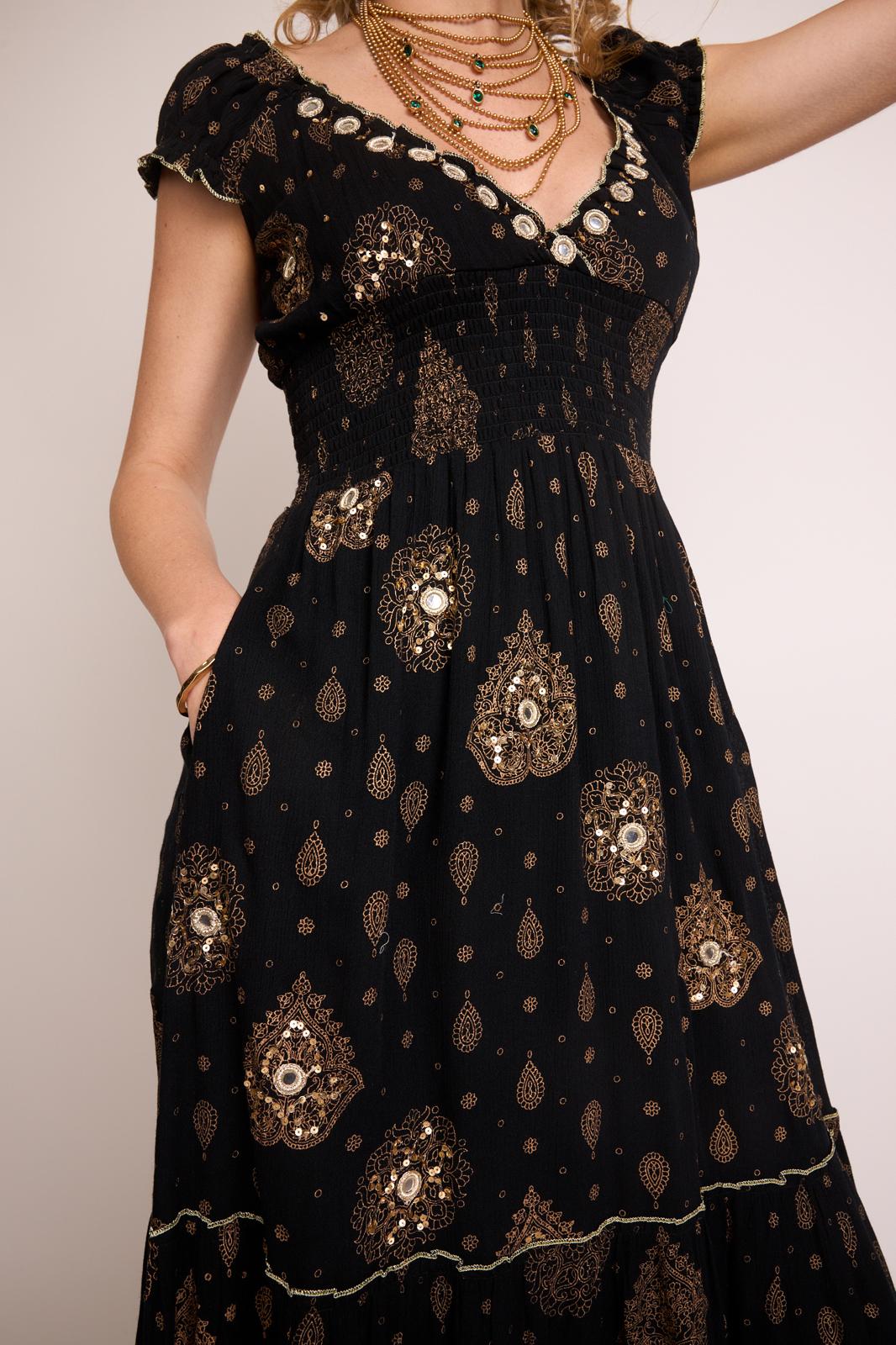 Bohemian Maxi Dress AN24416
