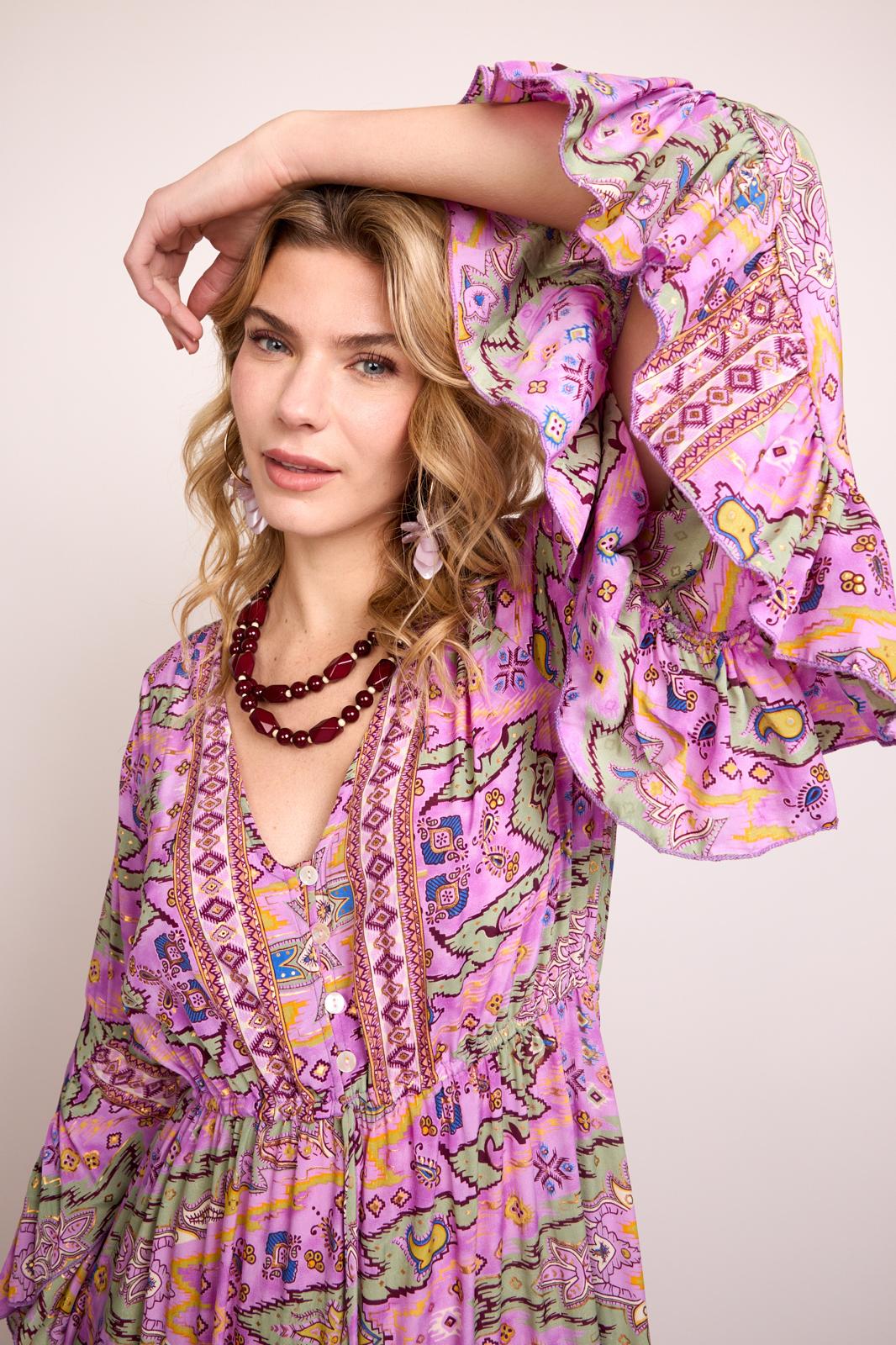 Bohemian Maxi Dress AN24662