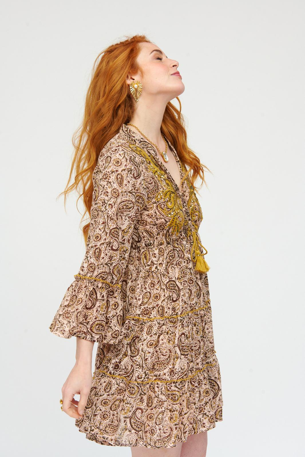 Bohemian Mini Dress AN532