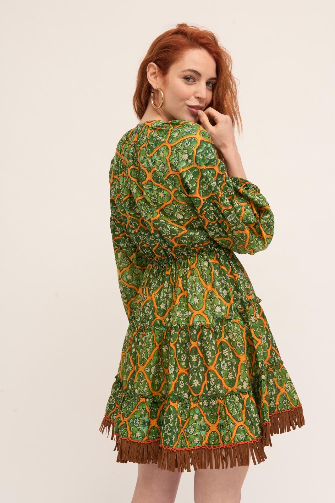 Bohemian Mini Dress AN8034