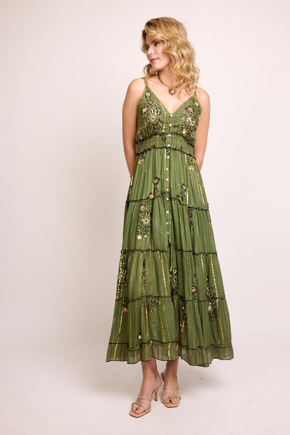 Bohemian Maxi Dress AN24168
