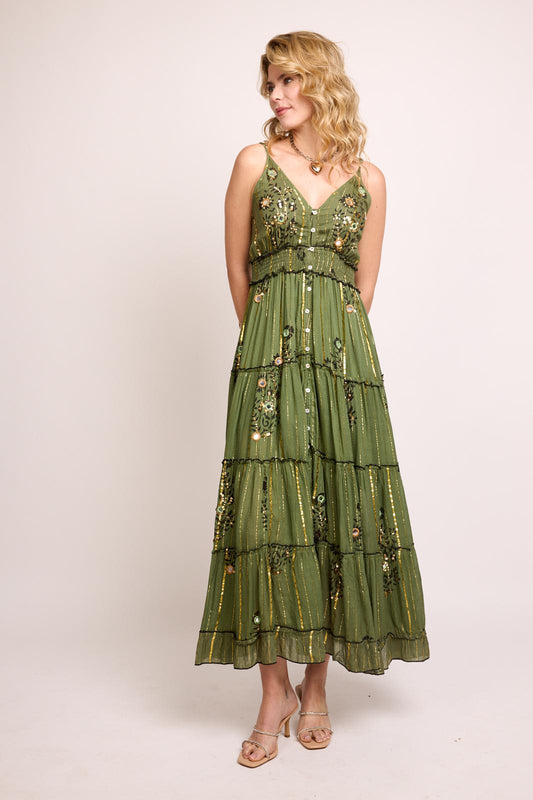Bohemian Maxi Dress AN24168