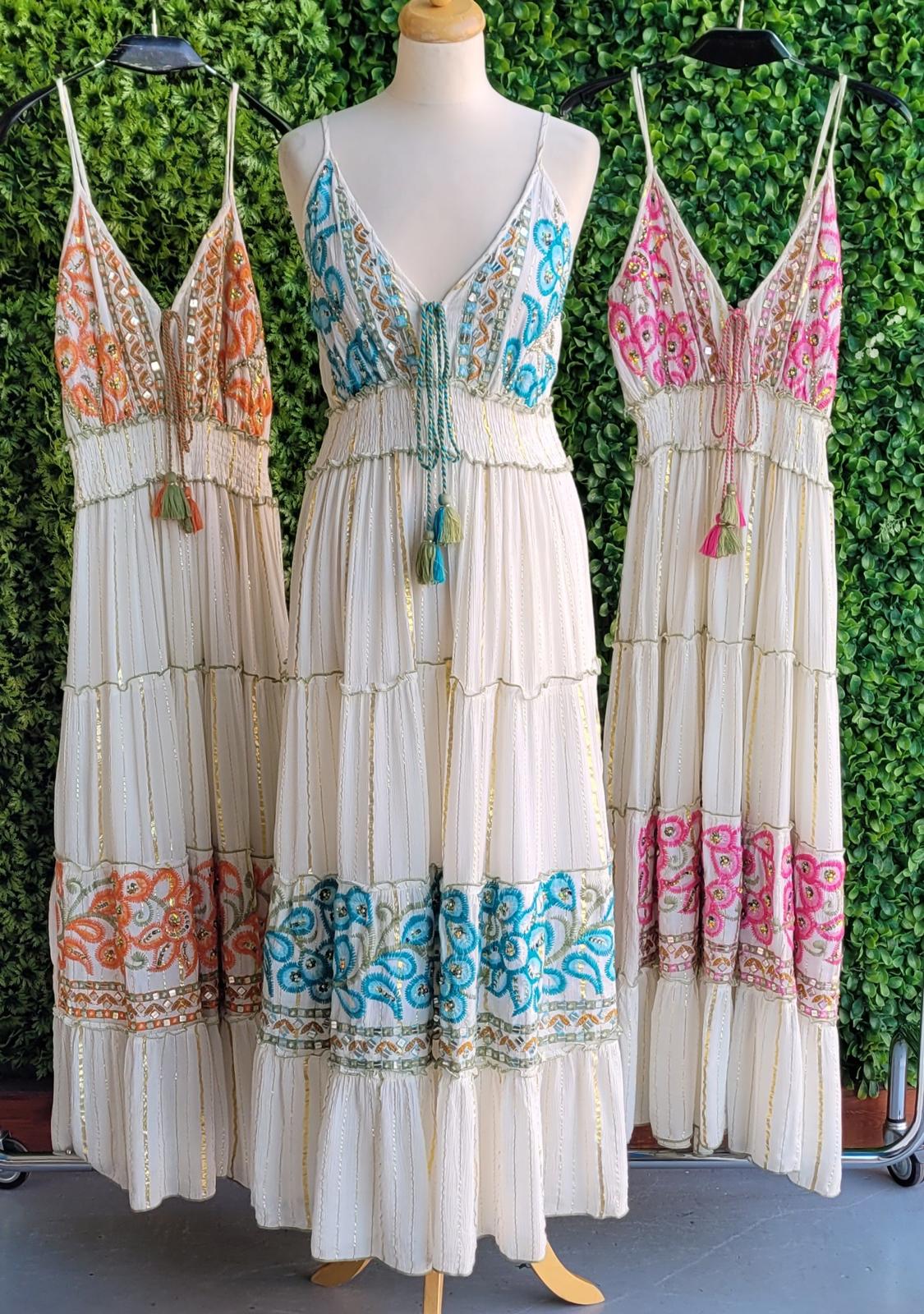 Bohemian Maxi Dress AN24127
