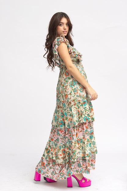 Bohemian Maxi Dress AN531