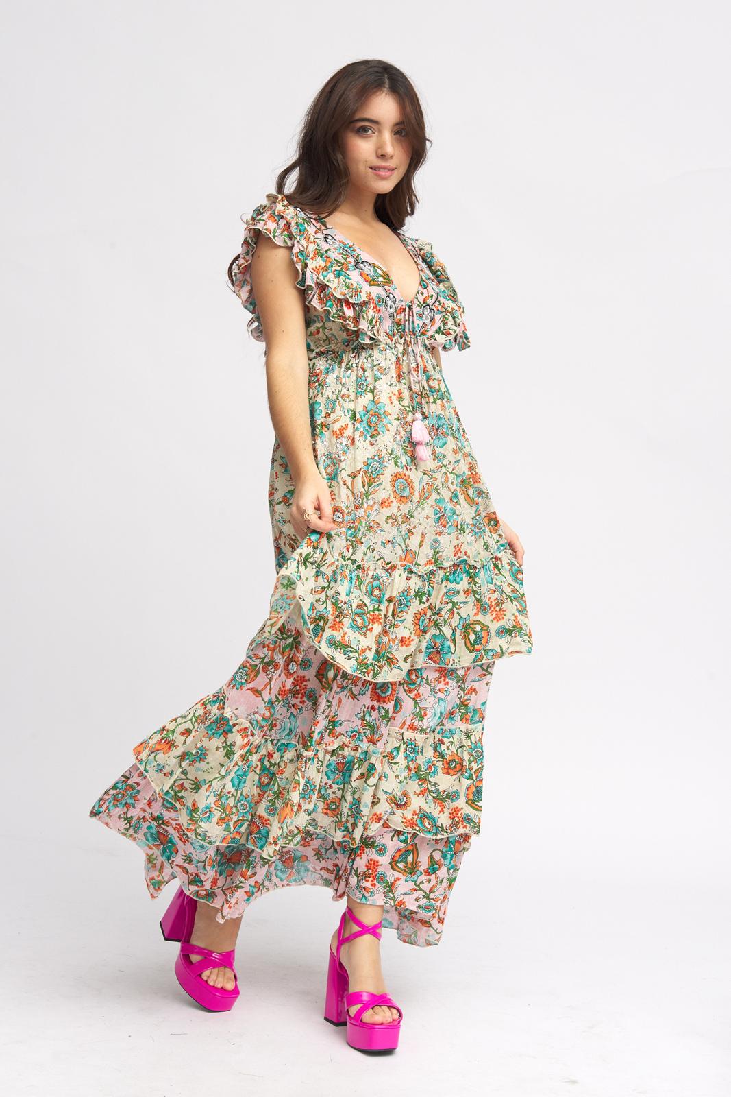 Bohemian Maxi Dress AN531