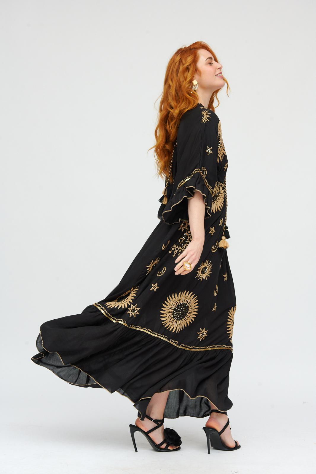 Bohemian Maxi Dress AN24110