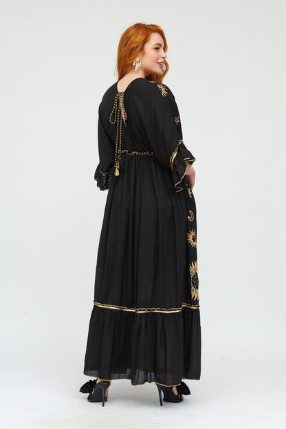Bohemian Maxi Dress AN24110