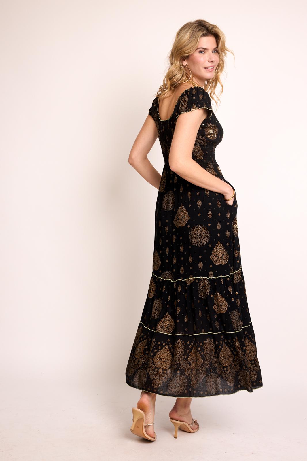 Bohemian Maxi Dress AN24416