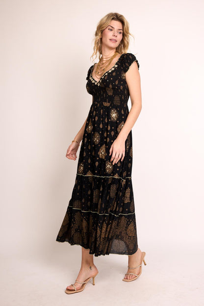 Bohemian Maxi Dress AN24416