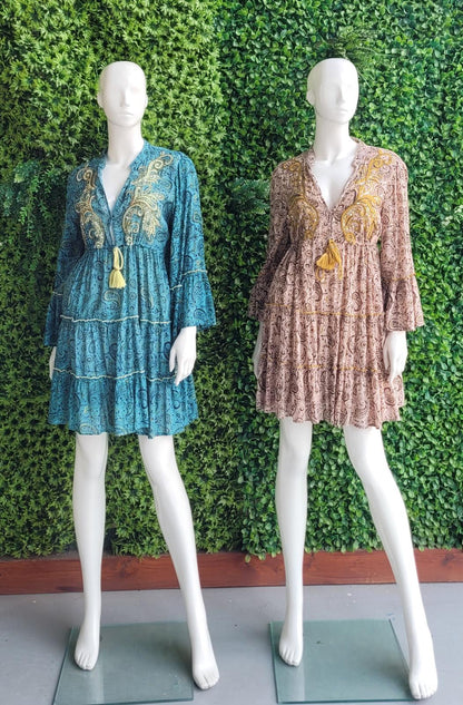 Bohemian Mini Dress AN532