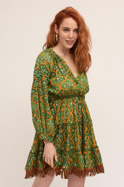 Bohemian Mini Dress AN8034